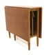 Teak drop-leaf dining table, "Pedro" K-O Westberg, Sweden, 1950
