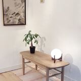 Solid oak coffee table