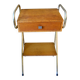 Bedside table in the style of Jacques Hitier, 1960s.