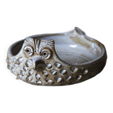 Empty ceramic owl pocket Jean-François Descombes Flayosc