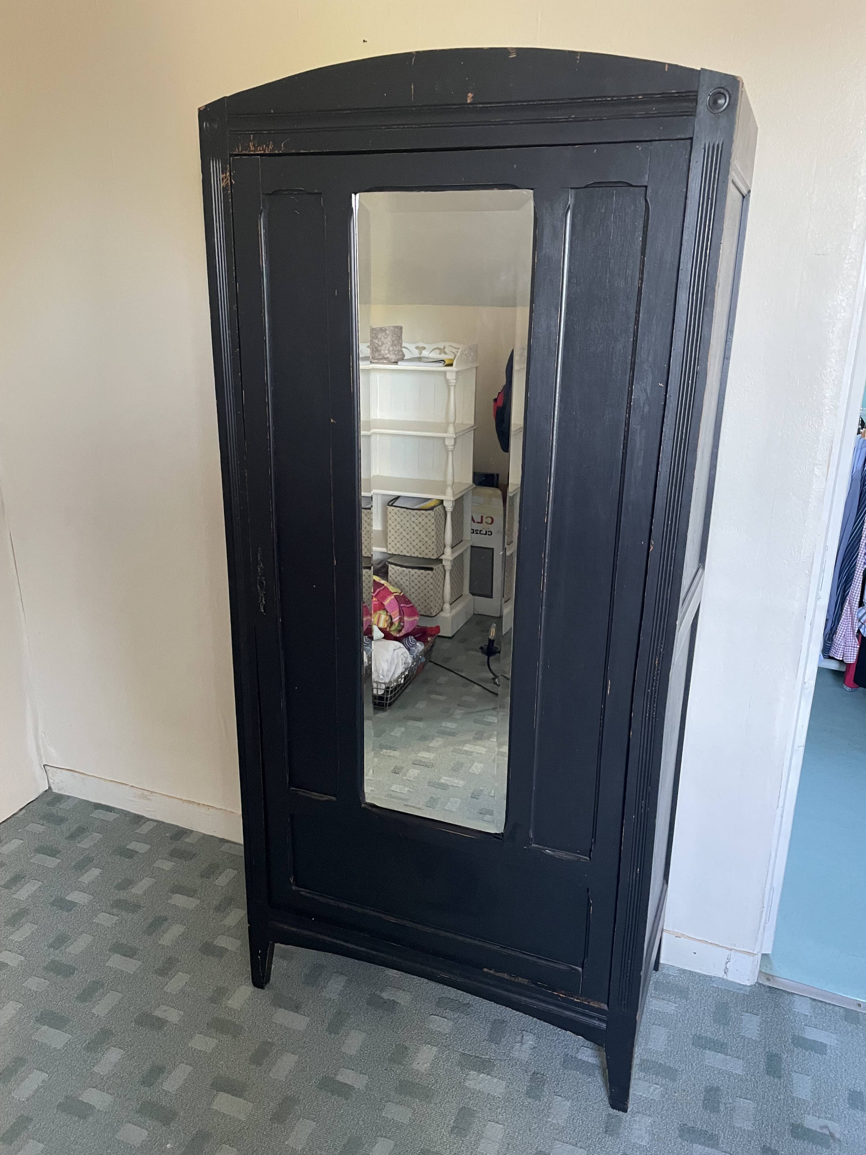 Old hotel wardrobe