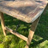 Table ancienne en bois pliante
