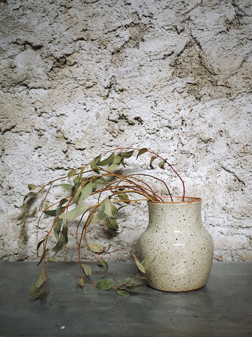 Ceramic covered pot of Vallauris