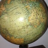 Plaster globe G Thomas late 19th