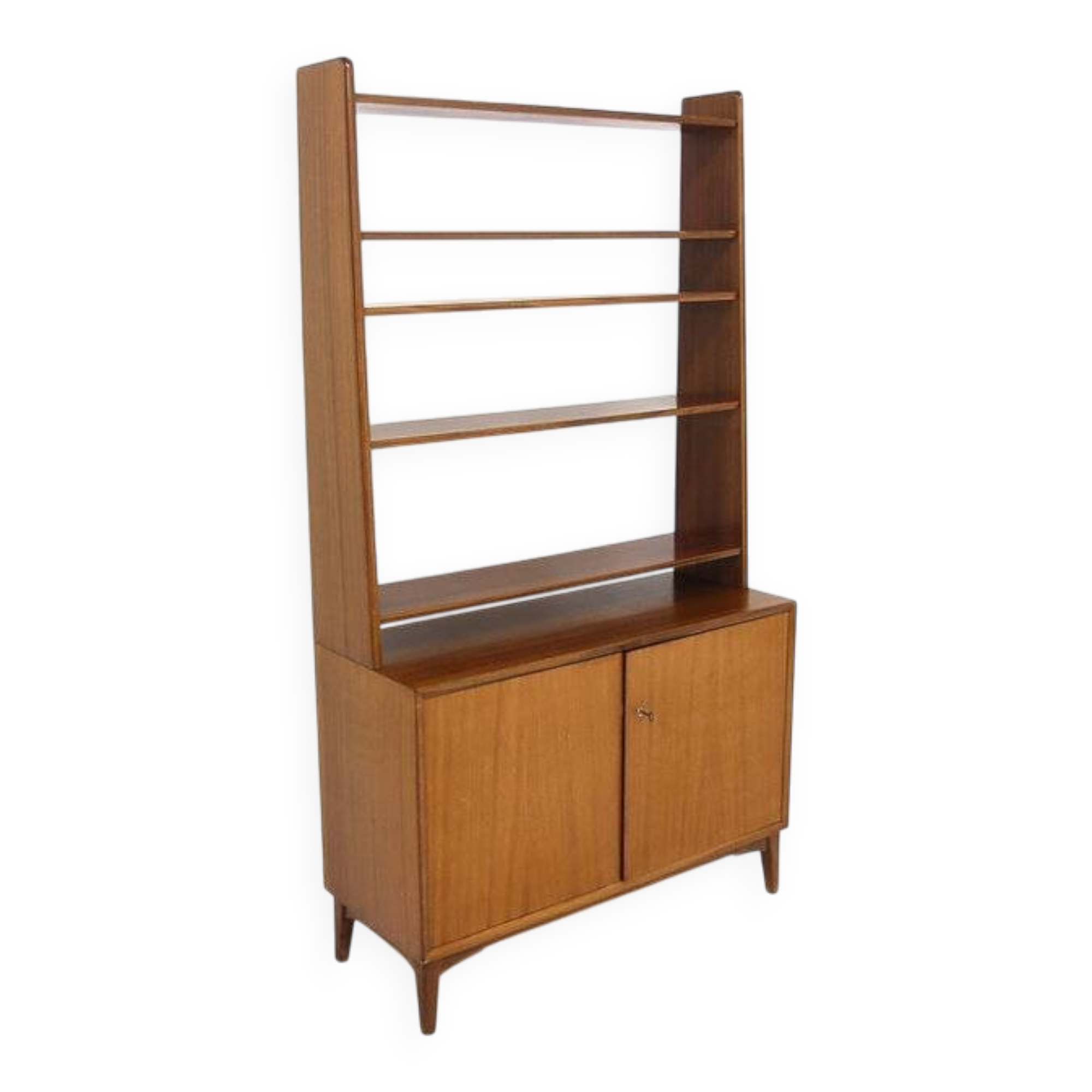 Scandinavian mahogany bookcase, Johannesborgs Möbelfabriks AB, Sweden, 1940
