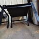 Paire de fauteuil métal et cuir par Mattéo Grassi