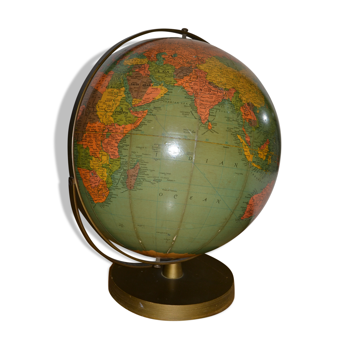 World map USA year 40