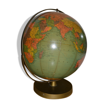 Mappemonde USA année 40