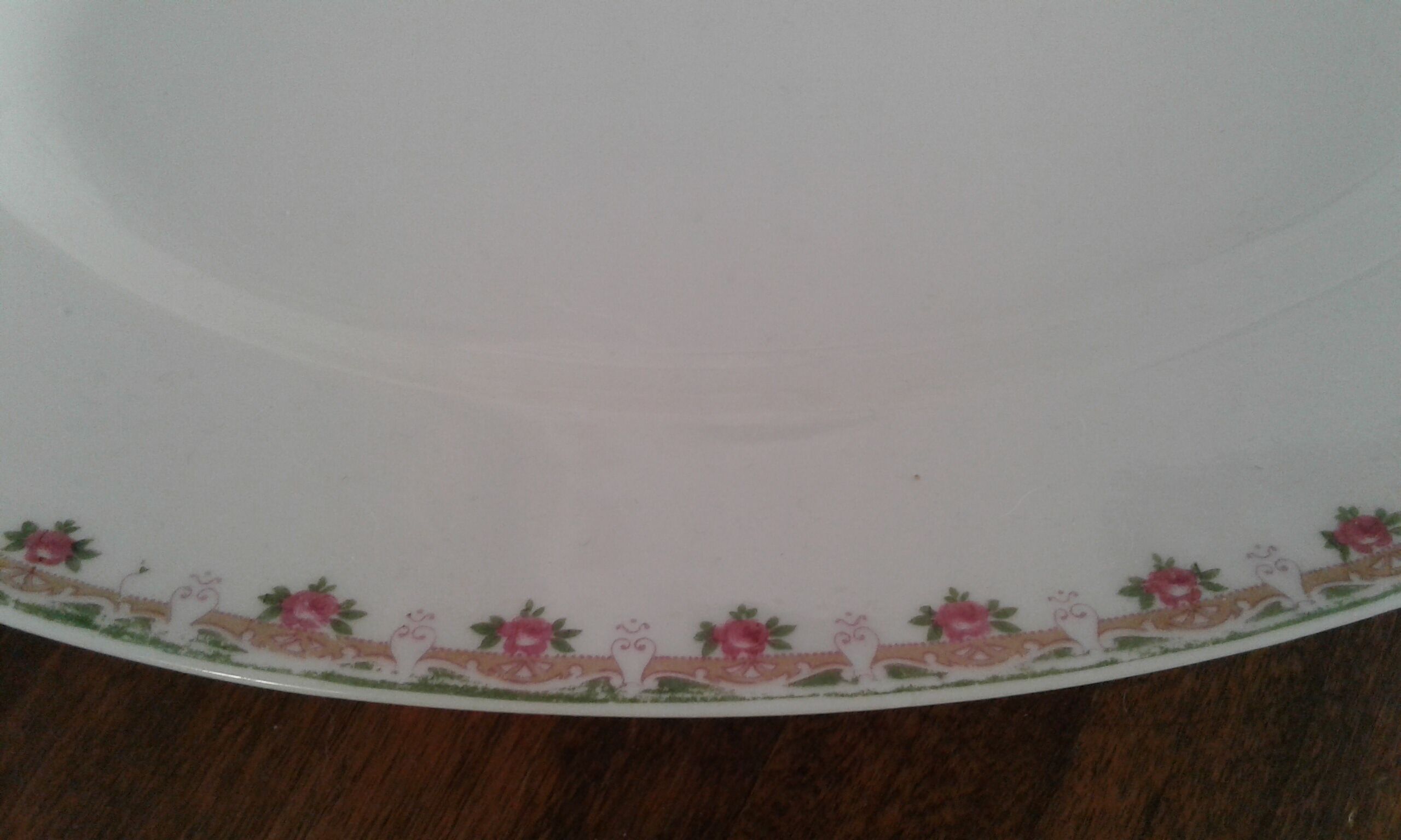 Oval dish Limoges Mandavy porcelain from Mavaleix