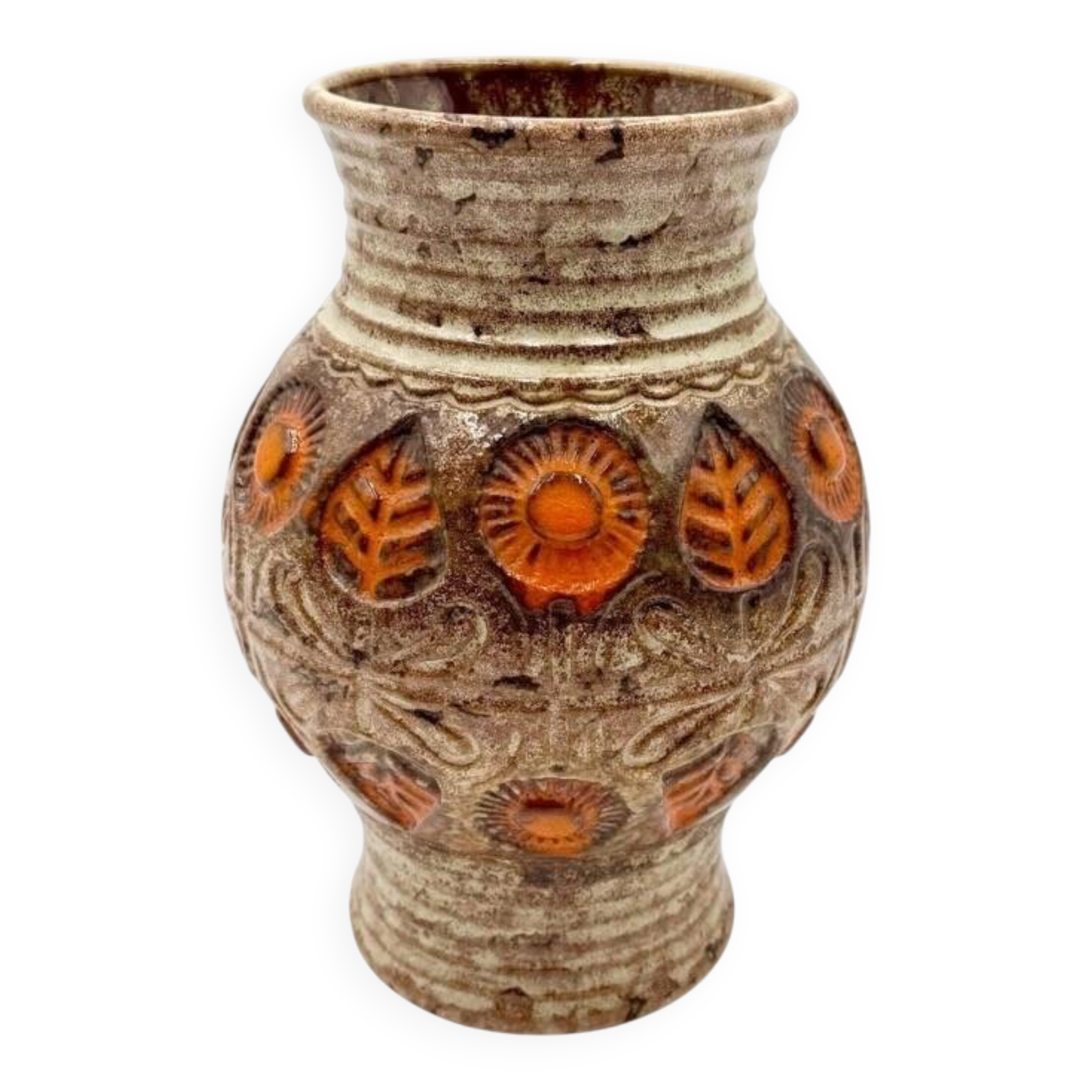 Textured Wekara vase from the 1970s