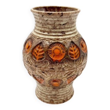 Vase texturé Wekara années 70