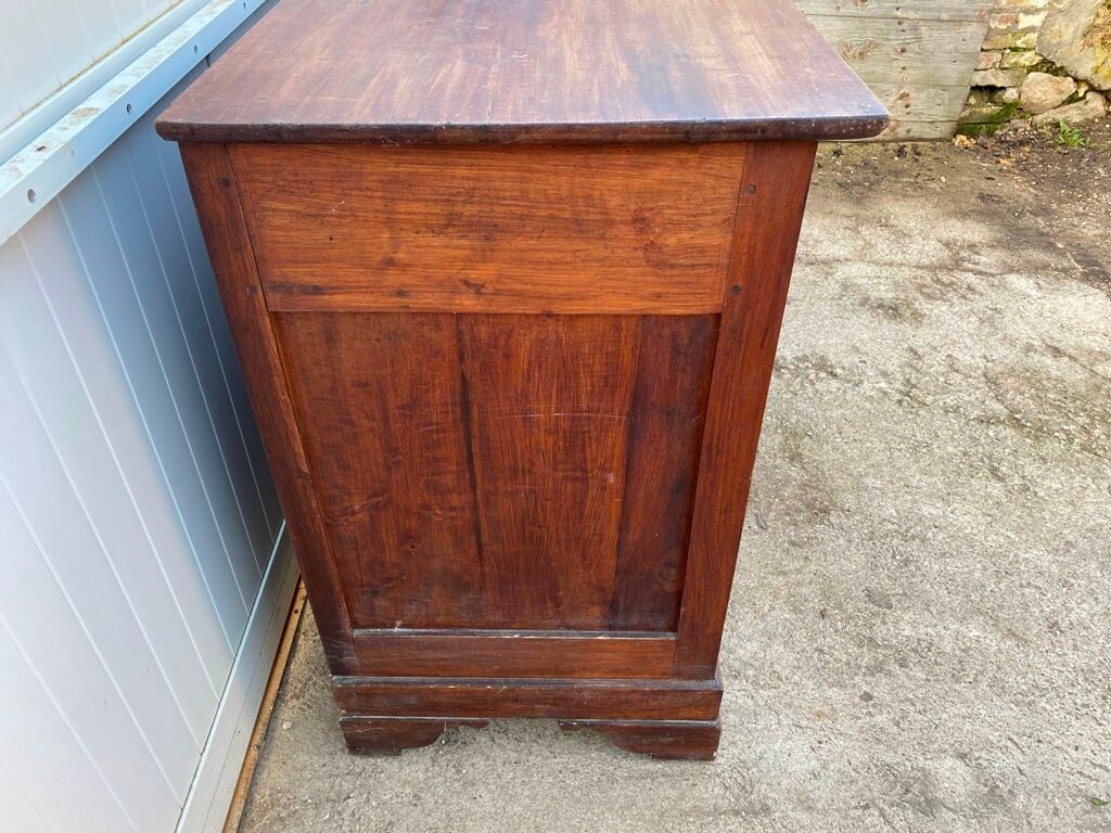 Former Parisian buffet 2 doors 3 drawers 1 shelf
