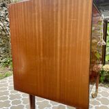 Bar cabinet on wheels