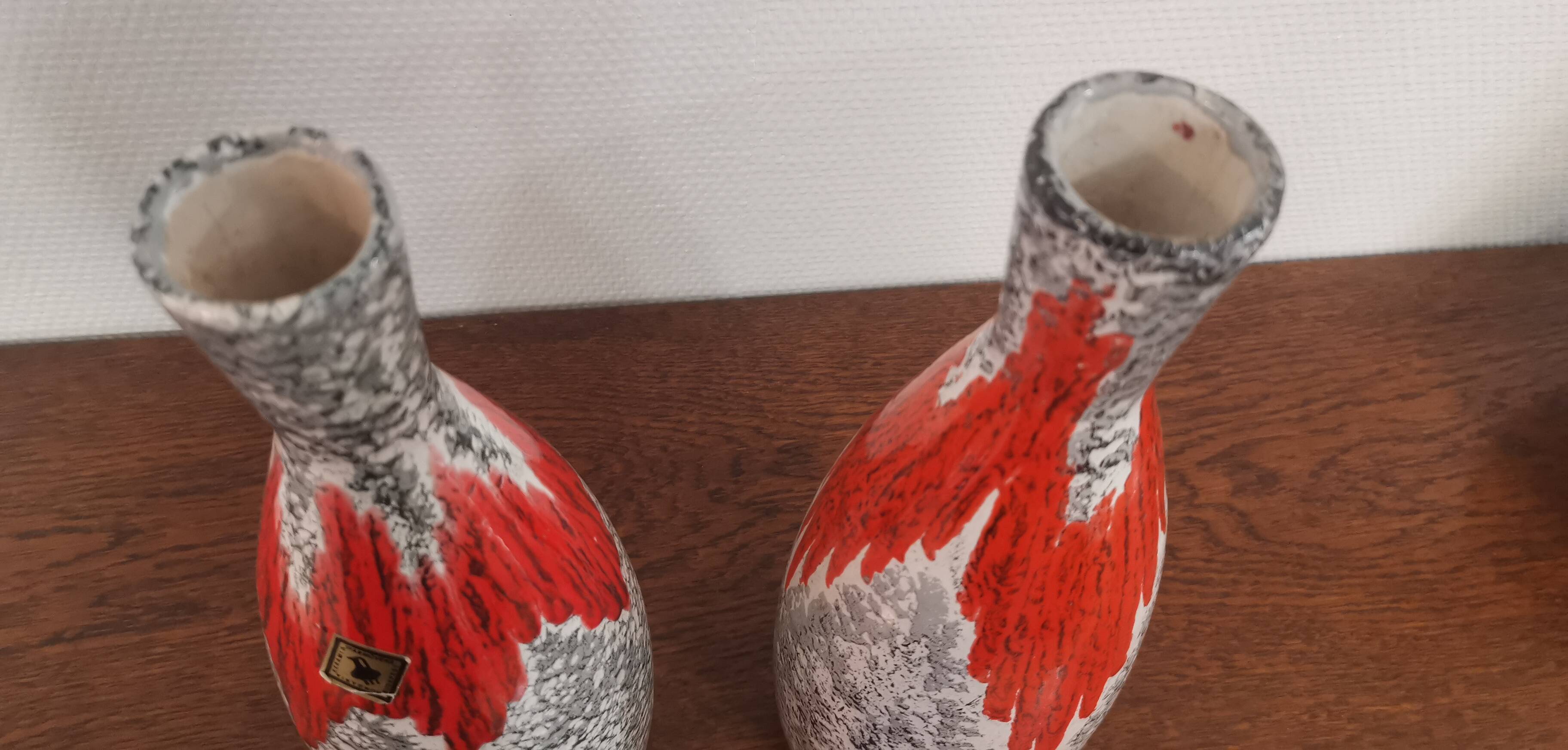 Vintage Fat Lava Vase Made in Hungary in the 70s