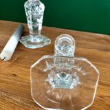 Square base candle holders