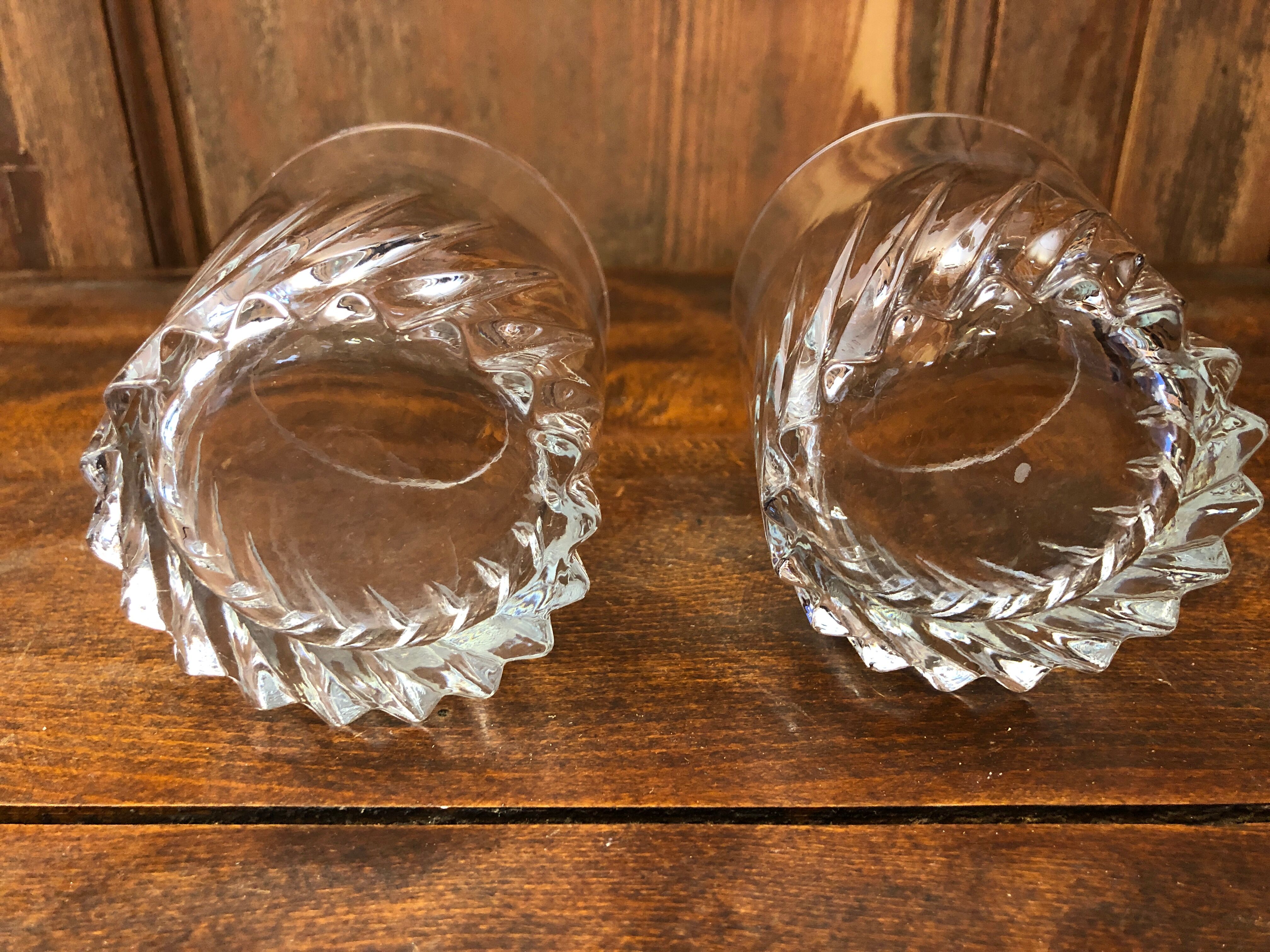 Whisky glass duo