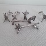 Vintage animal knife holders