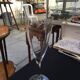 Service of 12 Baccarat champagne flutes.