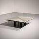 Table basse Giulio Lazzotti par Mageia, Italie 1981