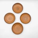 Glazed stoneware deep plates Longchamp