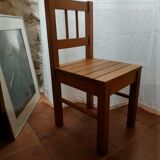 Children's wooden chair
