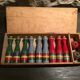 Vintage wooden bowling game