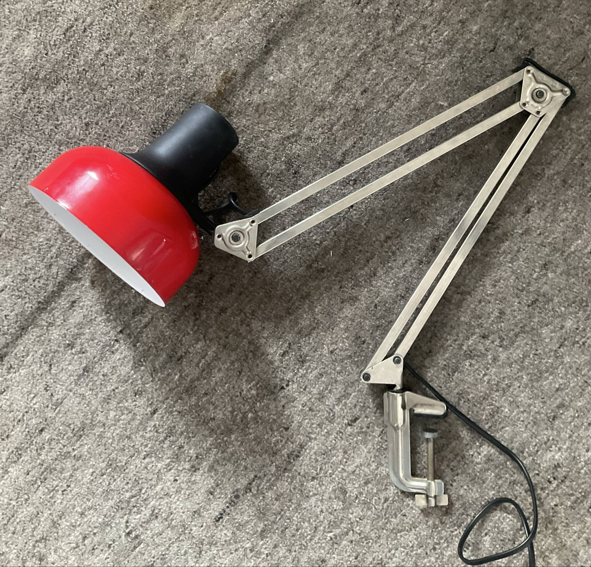 Industrial lamp P12 by Lival Finland from the 1970s.