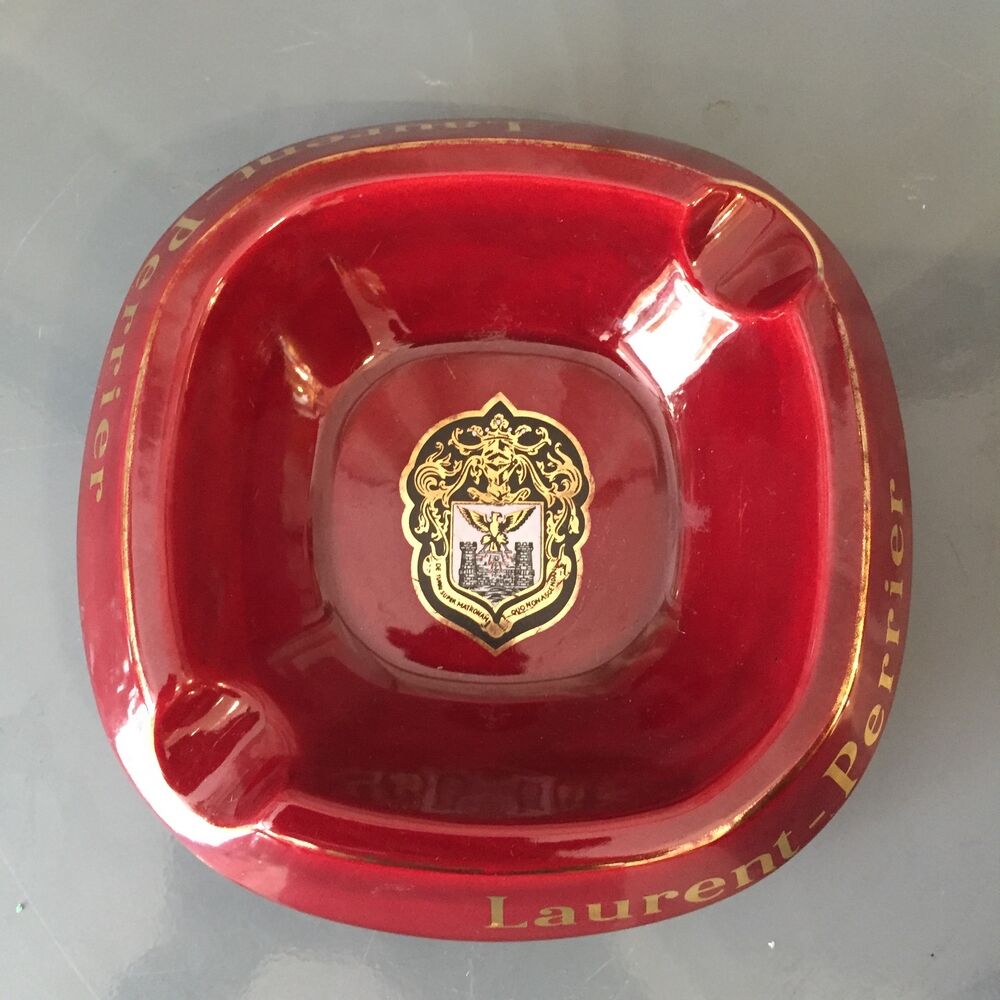 Advertising cigar ashtray for laurent perrier champagne