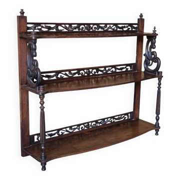 Etagère en acajou Napoléon III