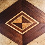 Marquetry jewelry box