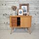 Old sewing machine cabinet