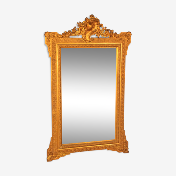 Miroir fin XIXème siècle 84x134cm