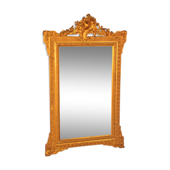 Miroir fin XIXème siècle 84x134cm