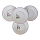 4 vintage flat plates from the Salins factory 210638