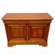 Louis Philippe style solid wood sideboard with 2 doors and 2 drawers