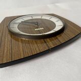 Bayard clock in vintage formica