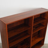 Bibliothèque en palissandre, design danois, années 1970, production: Hundevad