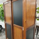 Wardrobe wardrobe sliding doors vintage 1960s