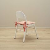 Set of four beech chairs, Italian design, 1970s, production: Italy