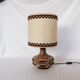 Openwork ceramic lamp, Stein Keramik, Germany, space age, 1960.