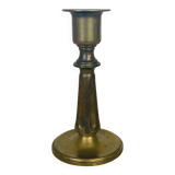 Bougeoir laiton doré vintage