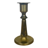 Vintage gold brass candle holder