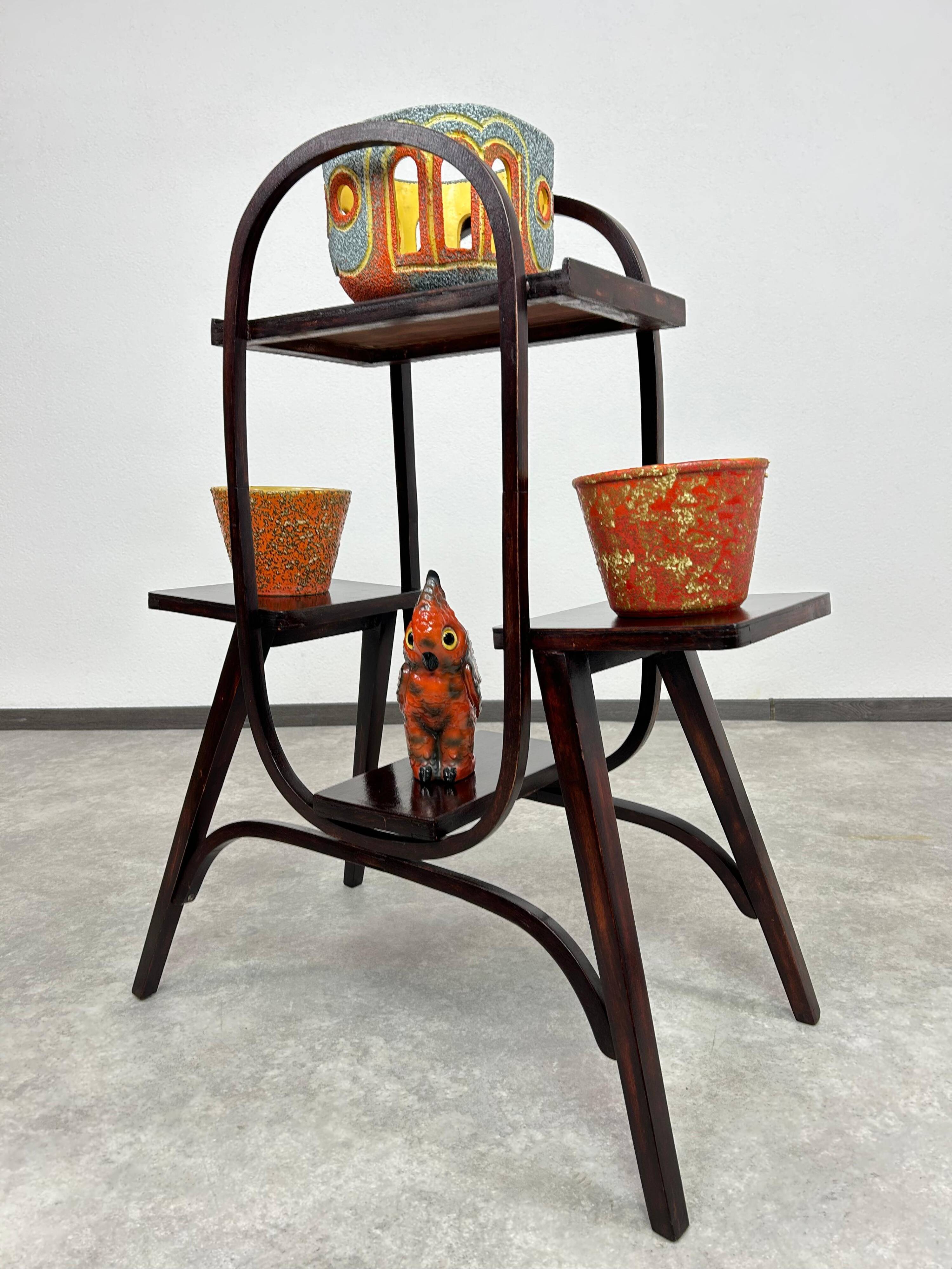 Jugendstil plant stand by Thonet