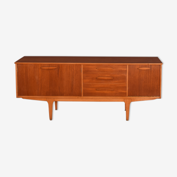 Restored Long Teak Retro Jentique Sideboard