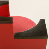 Ico Parisi corner armchair from the Serie 540 by Fratelli Longhi, Italy 1960s