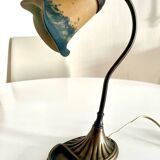 Adjustable table lamp in glass paste, 1960s