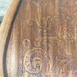 Lot de 5 chaises bistrot Buchon en bois courbé