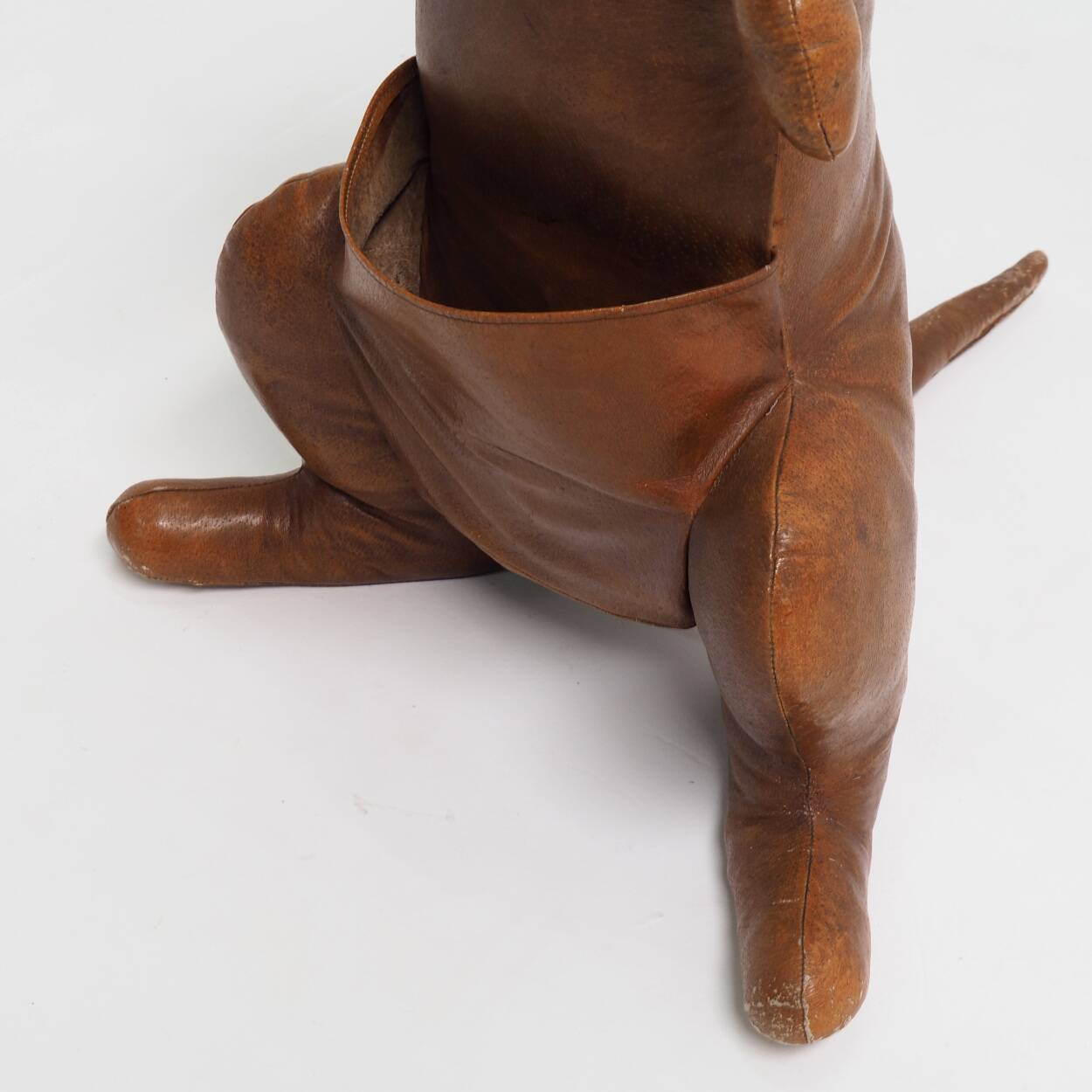 1960s Leather Kangaroo by Dimitri Omersa for Abercrombie & Fitch