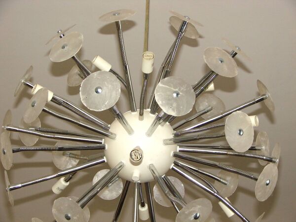 Italian hanging lamp Arditi, Space age 1980s