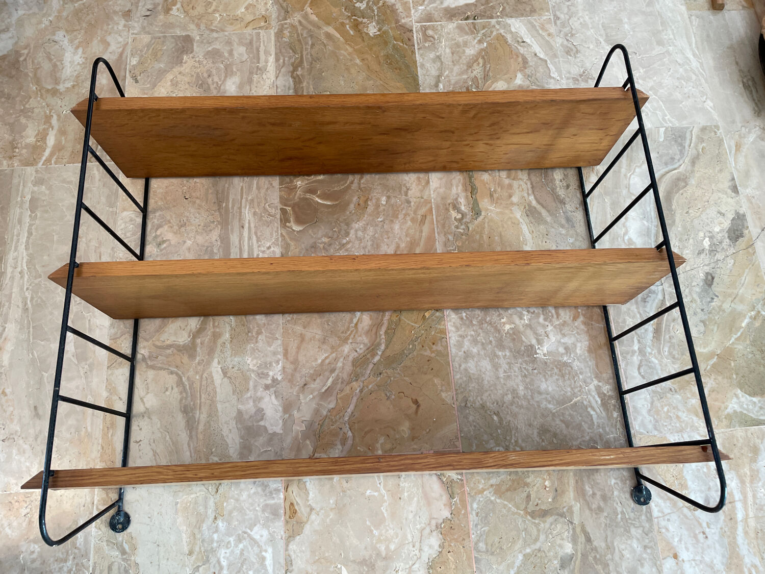 Vintage wall shelf String 1960